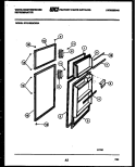 Part Location Diagram of 3916511 Frigidaire PANEL-OUTER REFR-AVOC