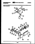REFRIGERATOR CONTROL ASSEMBLY, DAMP Diagram and Parts List for RSG192GCH1A  Frigidaire Refrigerator