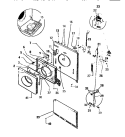Part Location Diagram of Q603538 Frigidaire PANEL FRONT