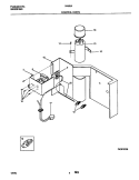 CONTROL PARTS Diagram and Parts List for HA50A  Frigidaire Air Conditioner