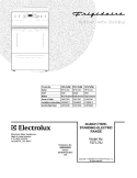 COVER Diagram and Parts List for FEFL79JBB  Frigidaire Range