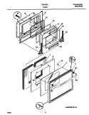 Part Location Diagram of 318066700 Frigidaire BACK