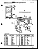 WINDOW MOUNTING PARTS Diagram and Parts List for AHR18NS5E1  Frigidaire Air Conditioner