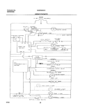 WIRING SCHEMATIC Diagram and Parts List for GS26HSZCC1  Frigidaire Refrigerator