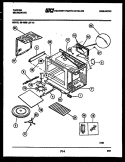 WRAPPER AND BODY PARTS Diagram and Parts List for 56-4990-10-15  Tappan Microwave