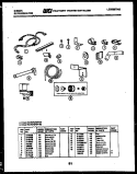 ICE MAKER INSTALLATION PARTS Diagram and Parts List for RT19F8WT3A  Gibson Refrigerator