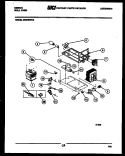 MOTOR AND ELECTRICAL PARTS Diagram and Parts List for OB27S7ZYA  Gibson Microwave Oven Combo