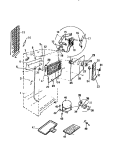 EVAPORATOR, FAN ASSY. Diagram and Parts List for RT177GCD0  Frigidaire Refrigerator