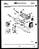 POWER CONTROL Diagram and Parts List for 56-9139-10-01  Tappan Microwave