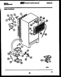 SYSTEM AND AUTOMATIC DEFROST PARTS Diagram and Parts List for RT19F6WV3D  Gibson Refrigerator
