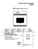 COVER Diagram and Parts List for FEB27S5ASA  Frigidaire Wall Oven