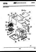 BODY PARTS Diagram and Parts List for RG74BFB1  Frigidaire Wall Oven