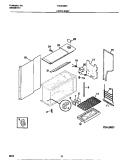 UPPER BODY Diagram and Parts List for TGO346BCDC  Tappan Range