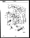 CABINET PARTS Diagram and Parts List for GRT24WRAD0  Gibson Refrigerator