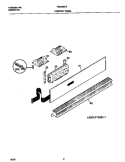 Part Location Diagram of 318010501 Frigidaire Clock/Timer