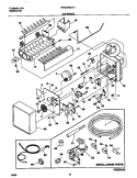 ICE MAKER Diagram and Parts List for FRT22INLHC1  Frigidaire Refrigerator