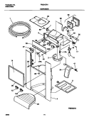 ICE DISPENSER Diagram and Parts List for FRS24ZRHD0  Frigidaire Refrigerator