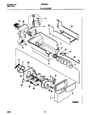 ICE CONTAINER Diagram and Parts List for FRS20ZGGD2  Frigidaire Refrigerator