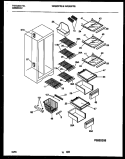 Part Location Diagram of 5303301126 Frigidaire TRIM-SHELF, 2680