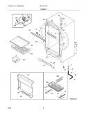Part Location Diagram of 297054201 Frigidaire Basket Slide - Left Side