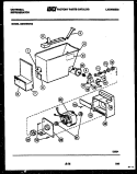 ICE DISPENSER Diagram and Parts List for GSIW36HH2  Frigidaire Refrigerator