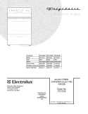 COVER Diagram and Parts List for FEF375EBB  Frigidaire Range