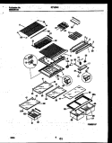 Part Location Diagram of 5303272311 Frigidaire TRIM-FULL SHELF