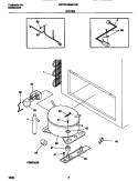 SYSTEM Diagram and Parts List for WFC20M4HW0  Frigidaire Freezer