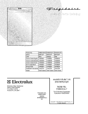 COVER Diagram and Parts List for FDB4315LFC1  Frigidaire Dishwasher
