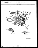 Part Location Diagram of 5303283613 Frigidaire BAFFLE