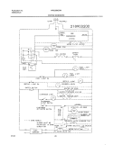 WIRING SCHEMATIC Diagram and Parts List for WRS26MZRHD0  Westinghouse Refrigerator