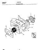 AIR HANDLING PARTS Diagram and Parts List for FAB067W7B4  Frigidaire Air Conditioner