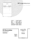 COVER Diagram and Parts List for FGF328GSF  Frigidaire Range