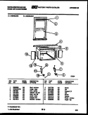 CABINET AND INSTALLATION PARTS Diagram and Parts List for AS248L2K2  Frigidaire Air Conditioner