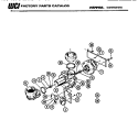 Part Location Diagram of 5303351041 Frigidaire LEVER - DRAIN