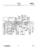 WIRING DIAGRAM Diagram and Parts List for FRT22QRGD2  Frigidaire Refrigerator