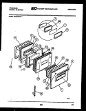 Part Location Diagram of 5303271324 Frigidaire PANEL-DOOR-WHITE
