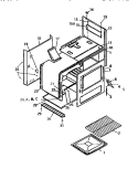 Part Location Diagram of Q301942 Frigidaire BODY PANEL, WHITE