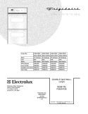 COVER Diagram and Parts List for FGB24T3EBB  Frigidaire Wall Oven