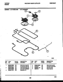 BROILER PARTS Diagram and Parts List for 77-4950-00-03  Tappan Range