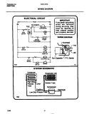 WIRING DIAGRAM Diagram and Parts List for MFU14F1EW0  Frigidaire Freezer