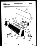 CONSOLE AND CONTROL PARTS Diagram and Parts List for WA27S1WXFB  Gibson Washer