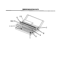 MOUNTING PARTS Diagram and Parts List for FAH08EJ1T1  Frigidaire Air Conditioner
