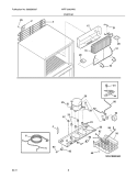 SYSTEM Diagram and Parts List for WRT15A0AW3  Westinghouse Refrigerator