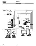 WIRING DIAGRAM Diagram and Parts List for WAL123Y1A4  Frigidaire Air Conditioner