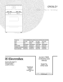 COVER Diagram and Parts List for CRG3140GQQG  Crosley Range