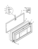 DOOR Diagram and Parts List for GFC07M3AD2  Gibson Freezer