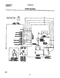 WIRING DIAGRAM Diagram and Parts List for FAS256H2A2  Frigidaire Air Conditioner