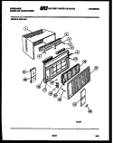 Part Location Diagram of 08016194 Frigidaire DOOR-FRONT
