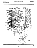 SYSTEM Diagram and Parts List for UL2193ECW2  Electrolux Freezer